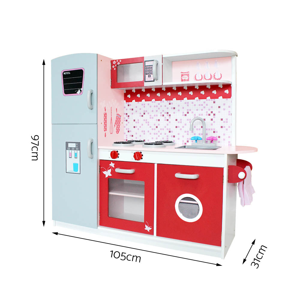 Kitchen Play Set Red