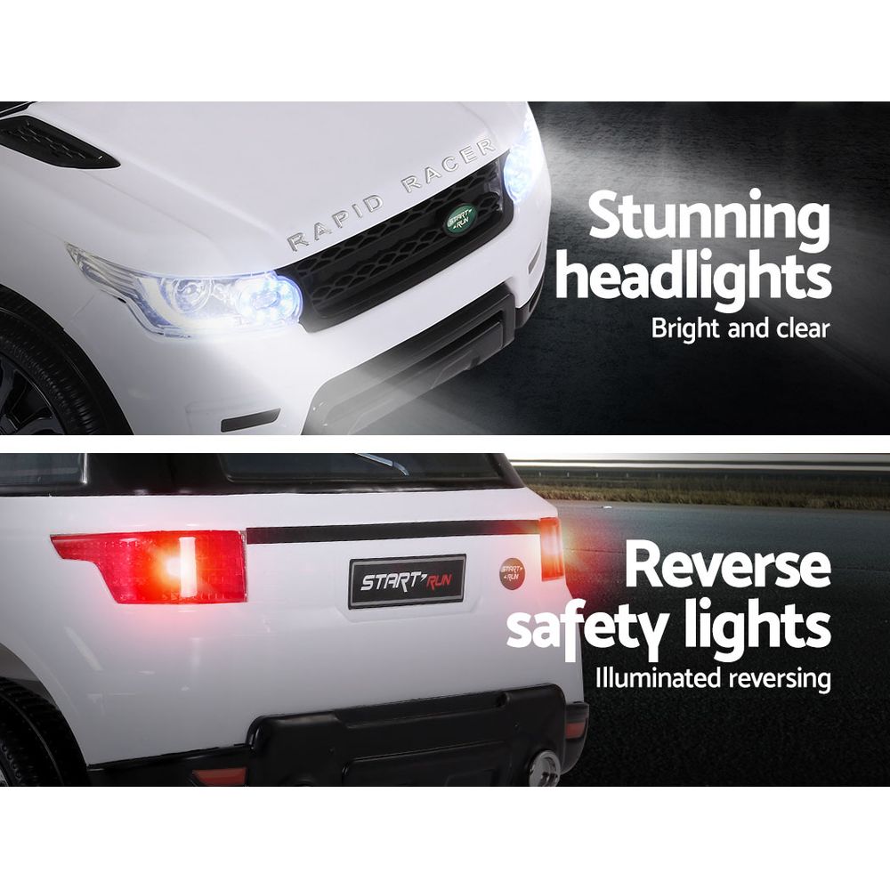 Ride On Range Rover-inspired 12V White