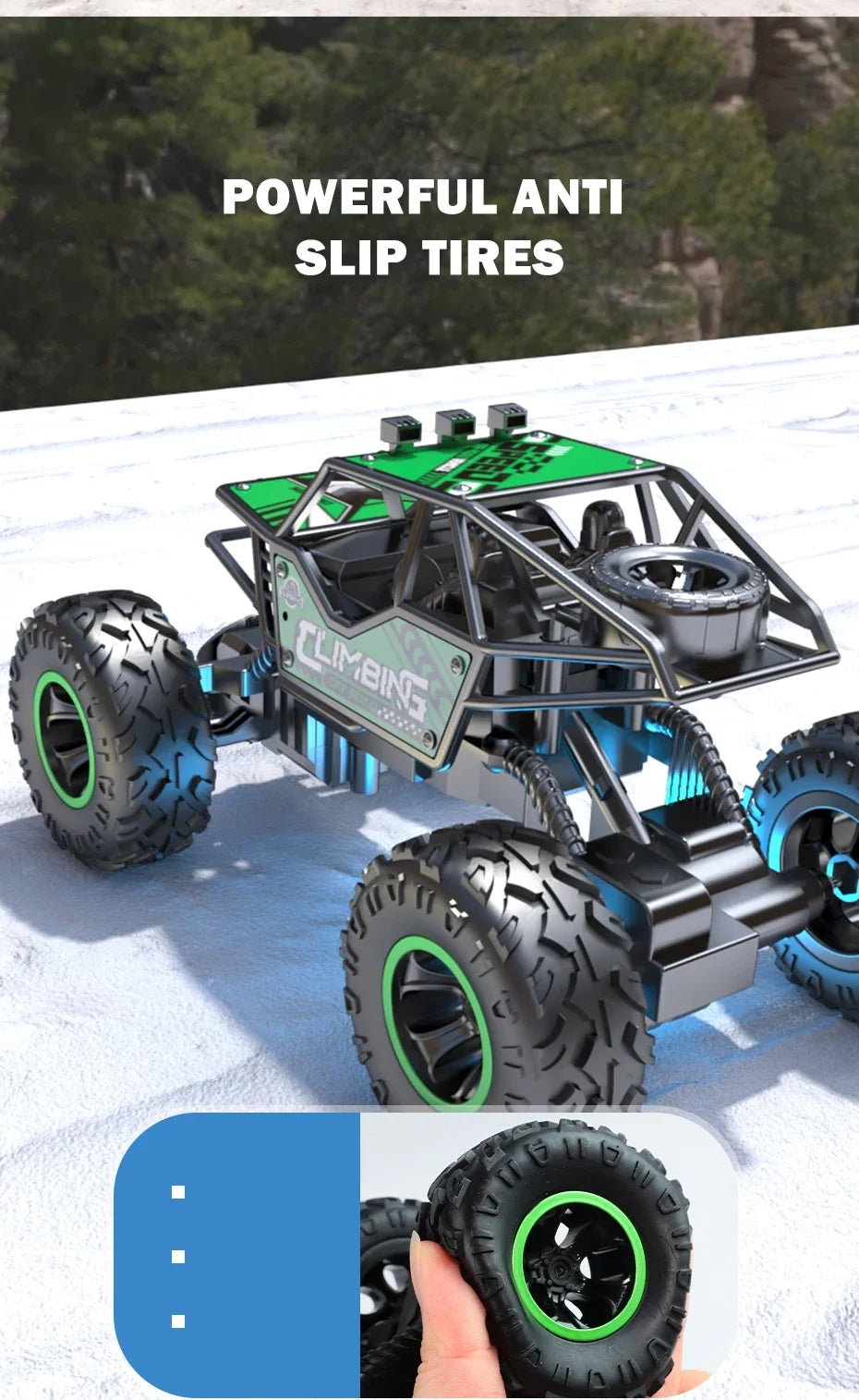 Remote-controlled off-road vehicle
