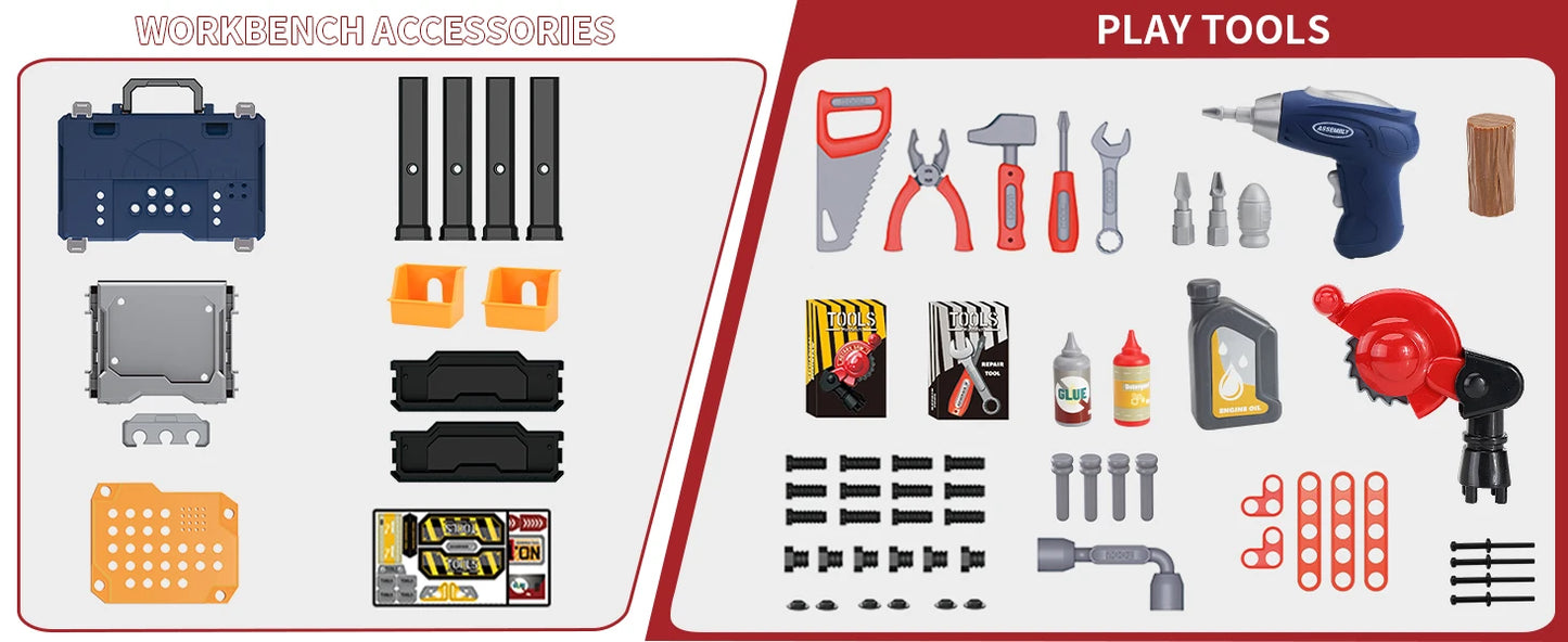 Kids Tool Bench Set