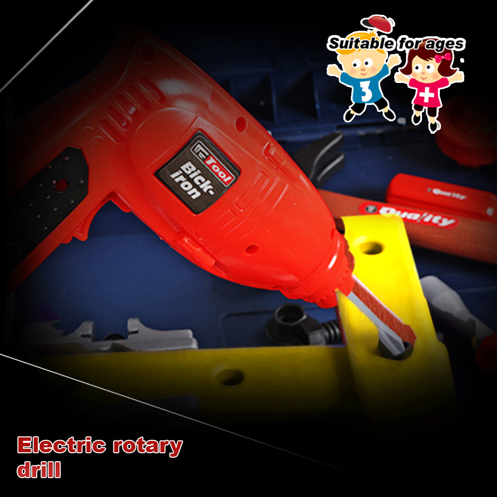 Work Bench With Battery Drill Set