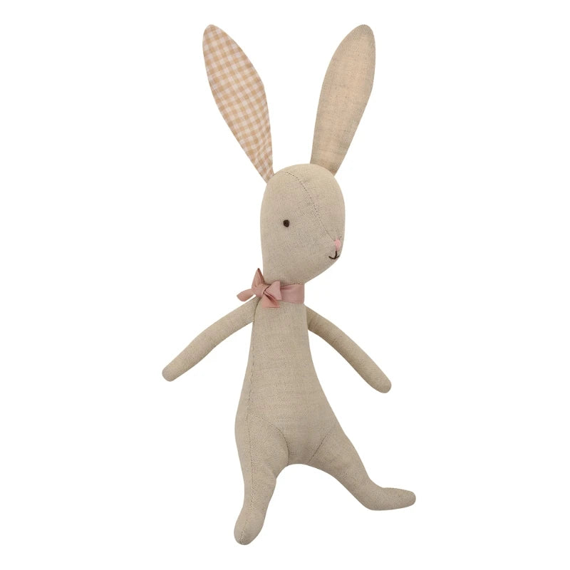 Baby Kawaii Bunny Plush Rabbit Dolls Soft Newborn Sleeping Plush Toy Baby Appease Toy Rabbit Easter Gift Stuffed Toys for Girls
