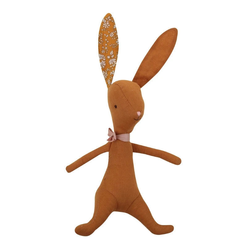 Baby Kawaii Bunny Plush Rabbit Dolls Soft Newborn Sleeping Plush Toy Baby Appease Toy Rabbit Easter Gift Stuffed Toys for Girls
