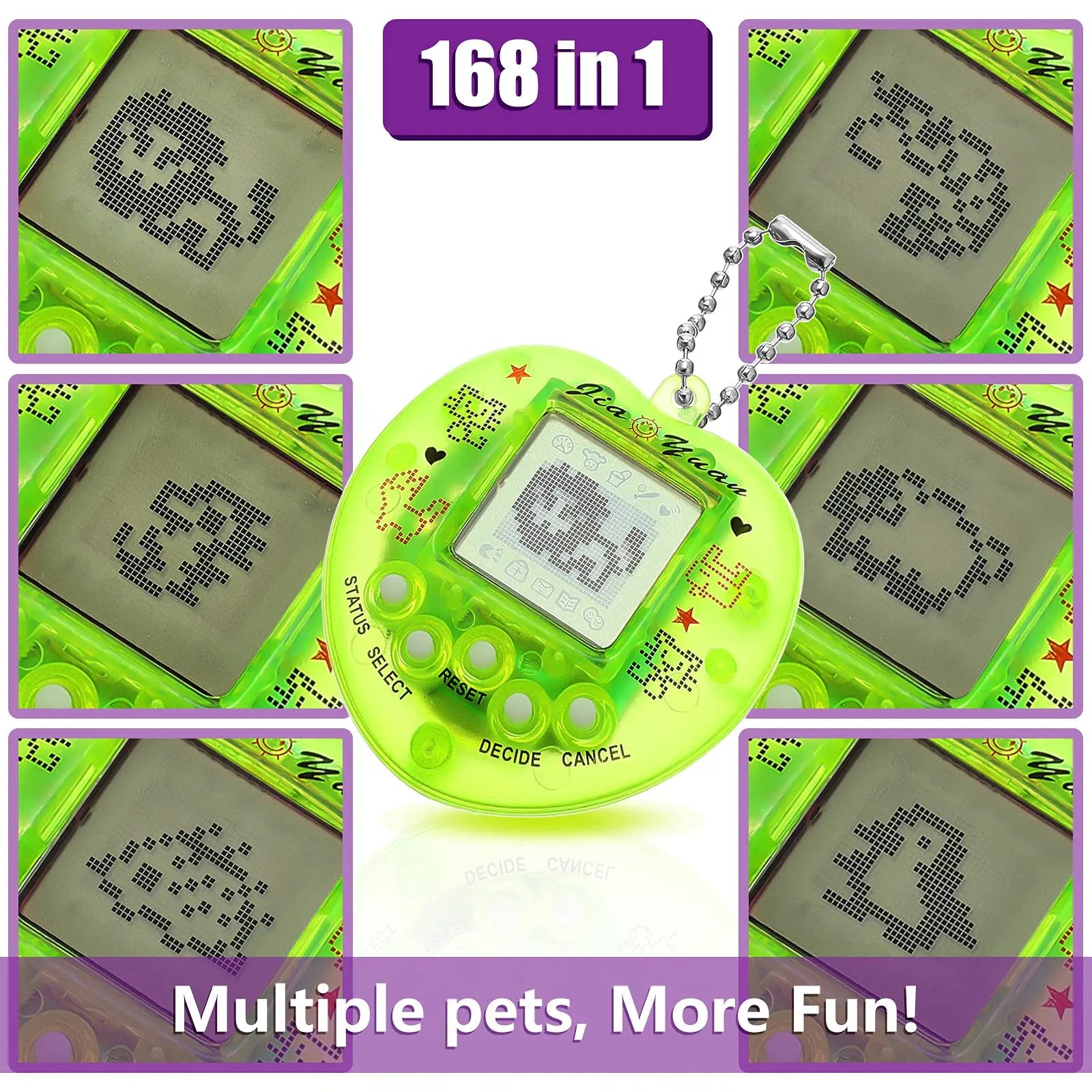 Kids Electronic Pets Game Tamagotchi Handheld Game Console Toy