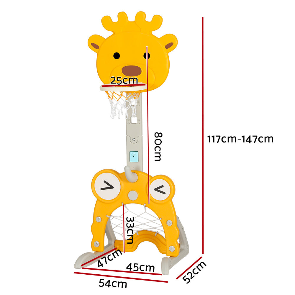 Basketball Hoop Stand 5-in-1
