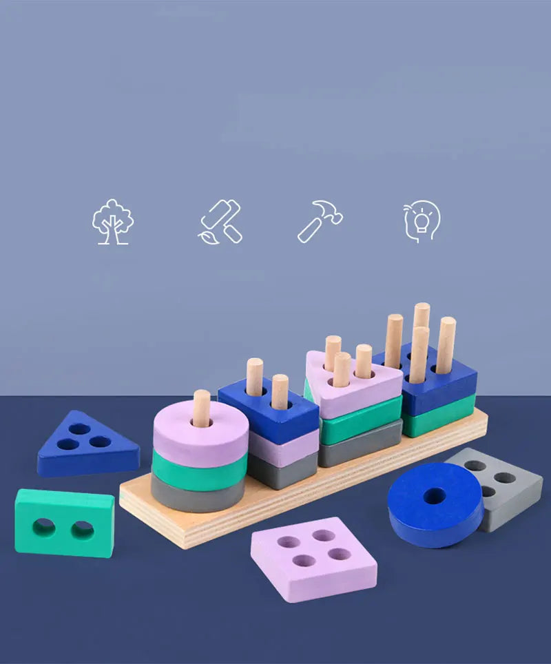 Wooden Building Blocks