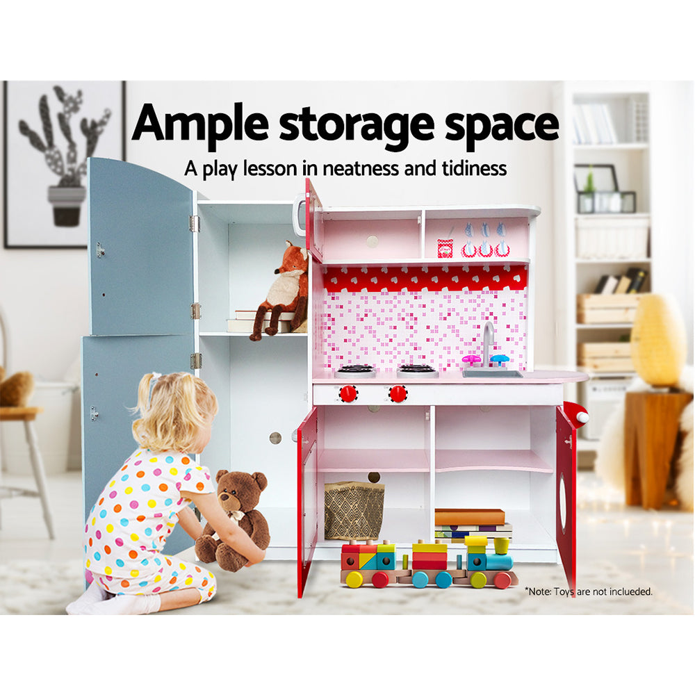 Kitchen Play Set Red
