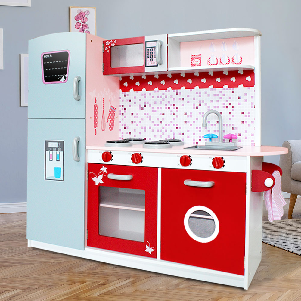 Kitchen Play Set Red