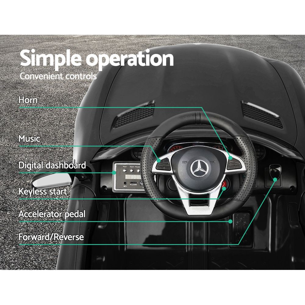 Ride On Car Mercedes-Benz AMG  12V Black