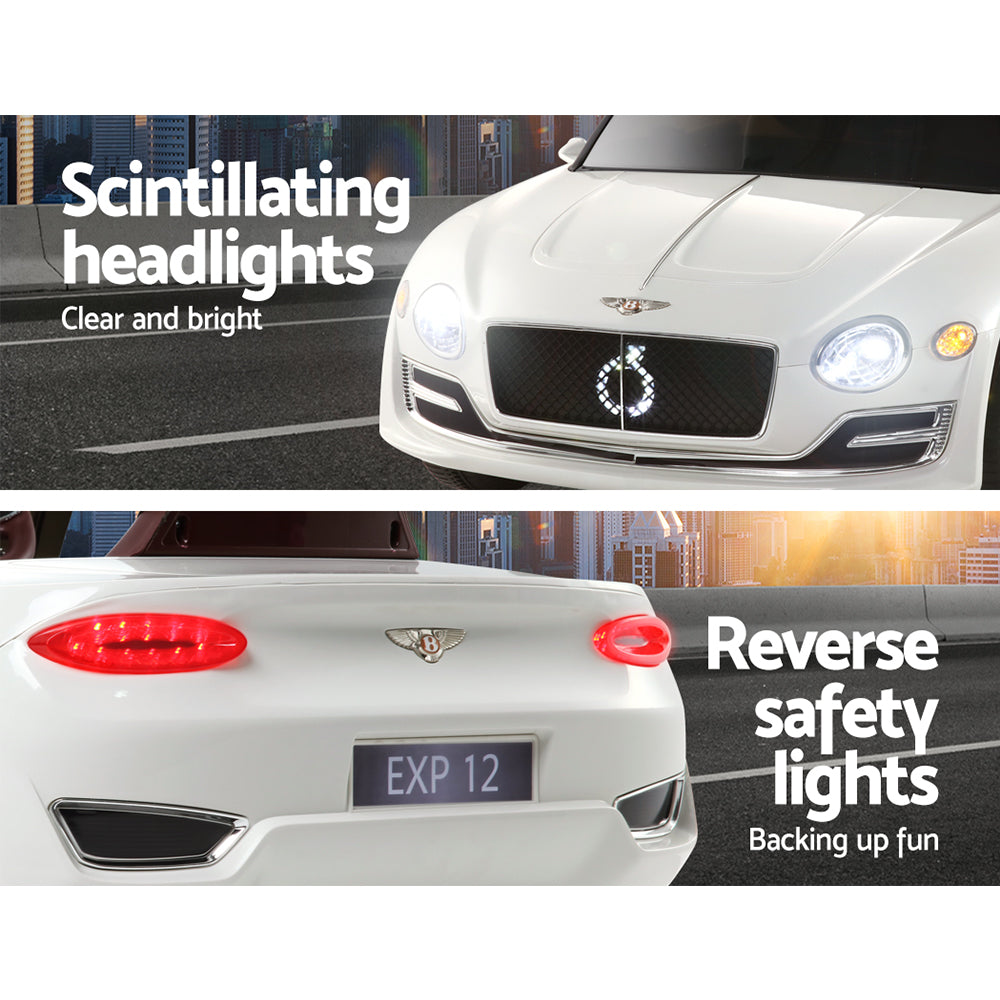 Ride On Bentley 12V White
