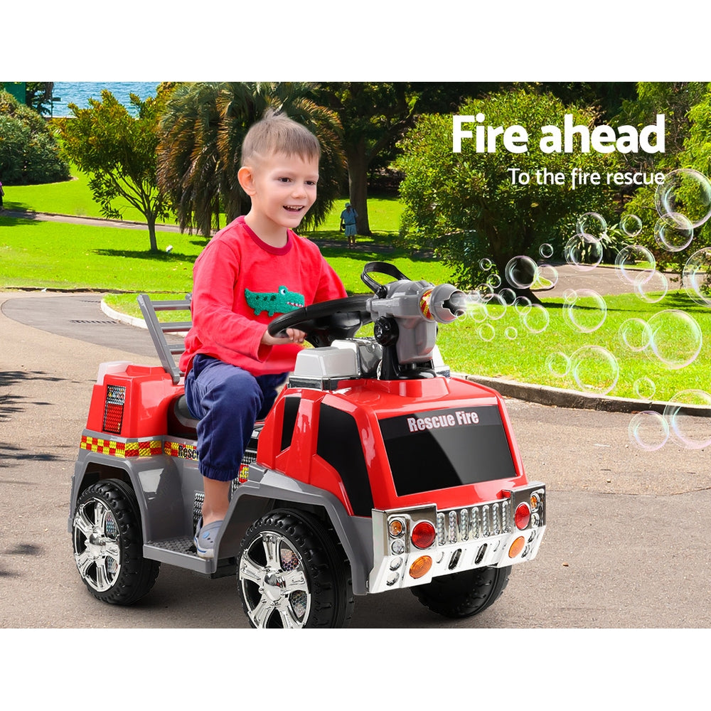 Ride On Car Fire Fighting Truck 6V