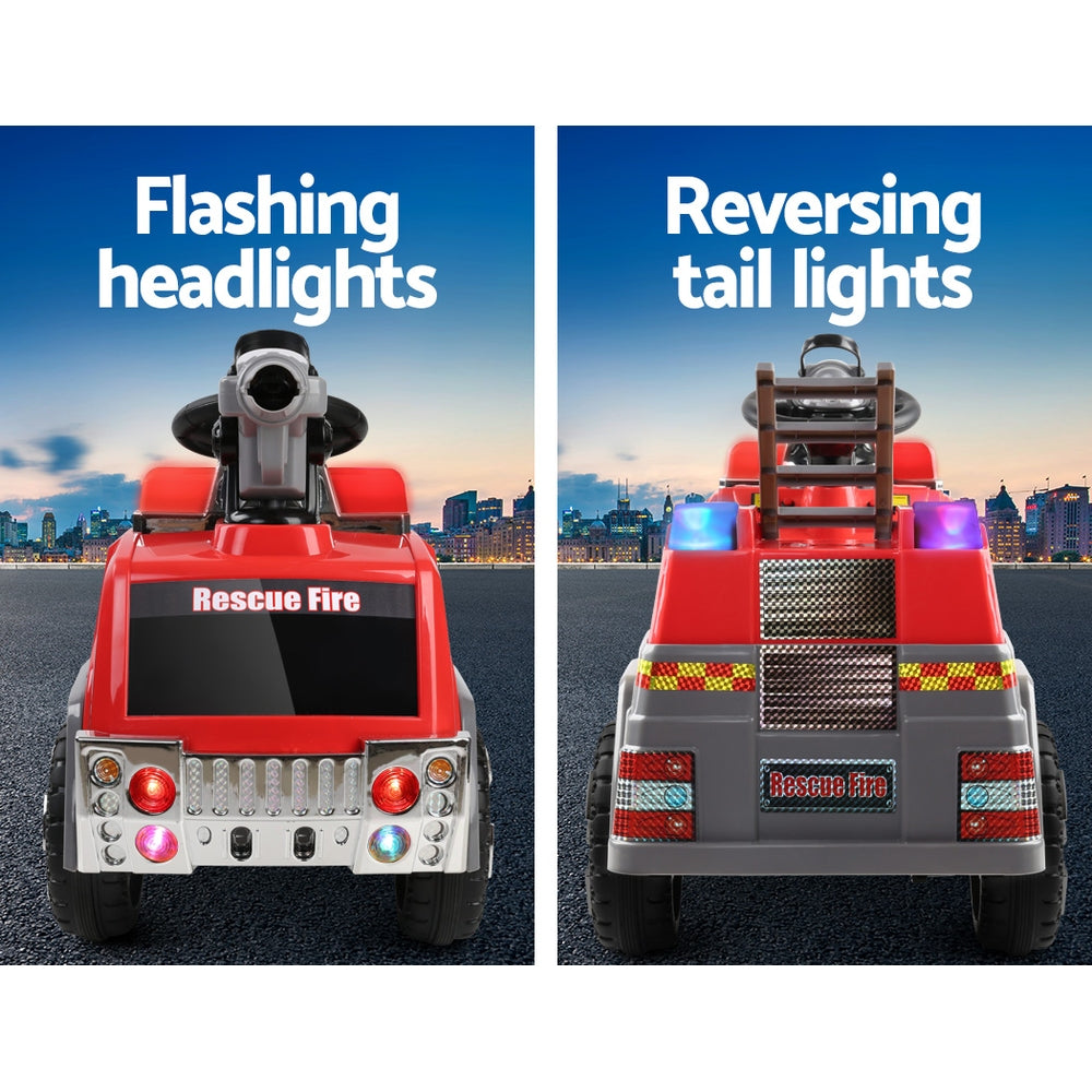 Ride On Car Fire Fighting Truck 6V