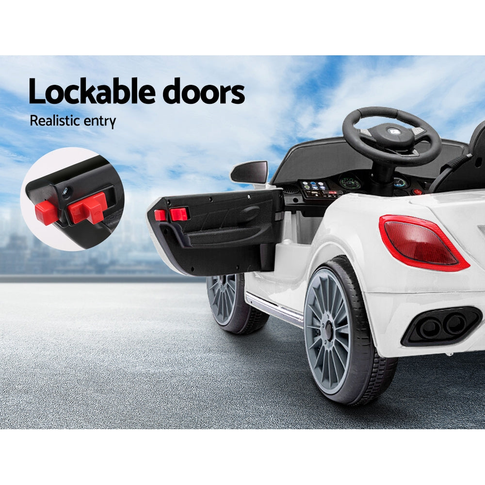 Ride On Car 12V White