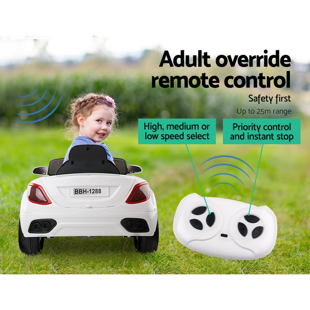 Ride On Car 12V White