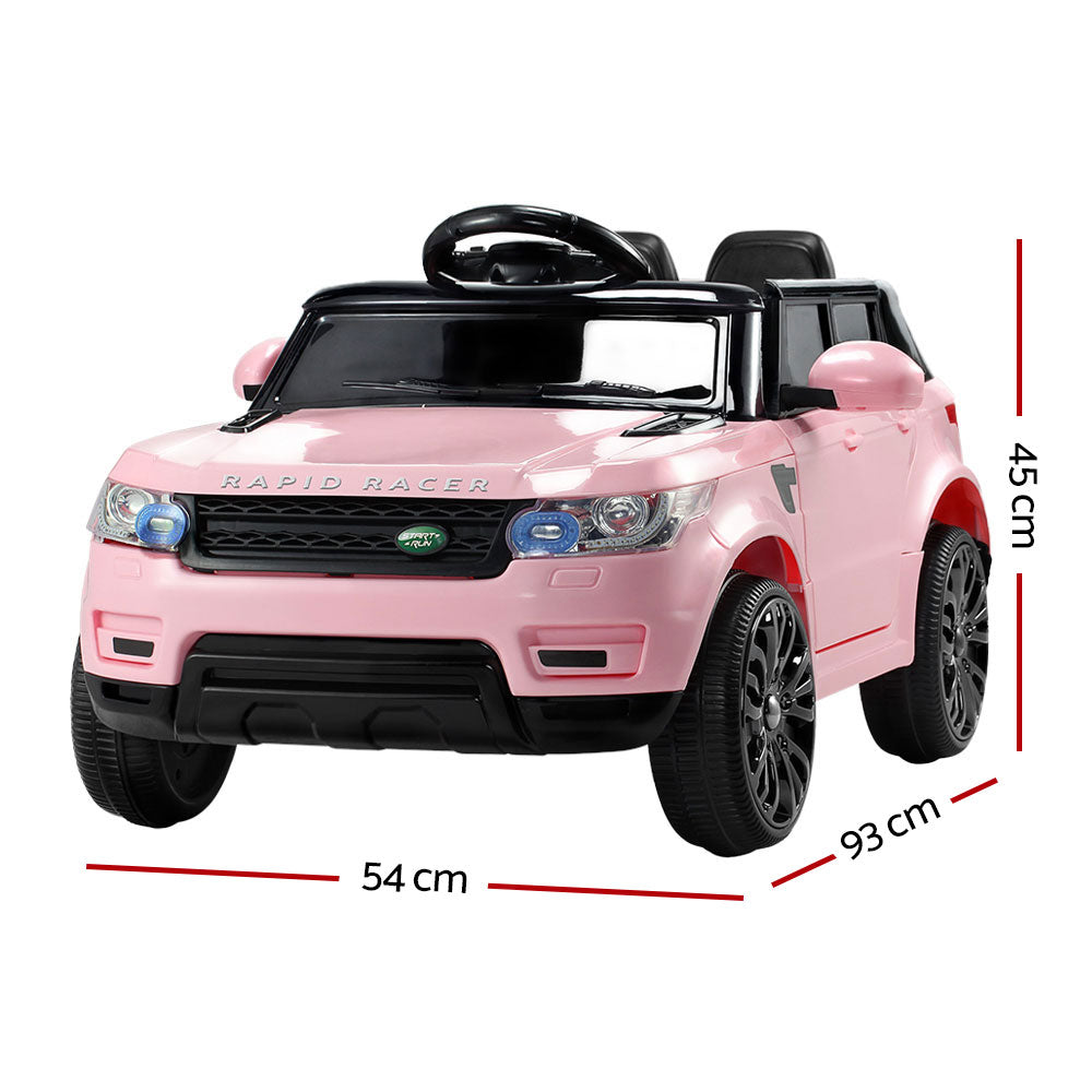 Ride On Car Range Rover 12V Pink