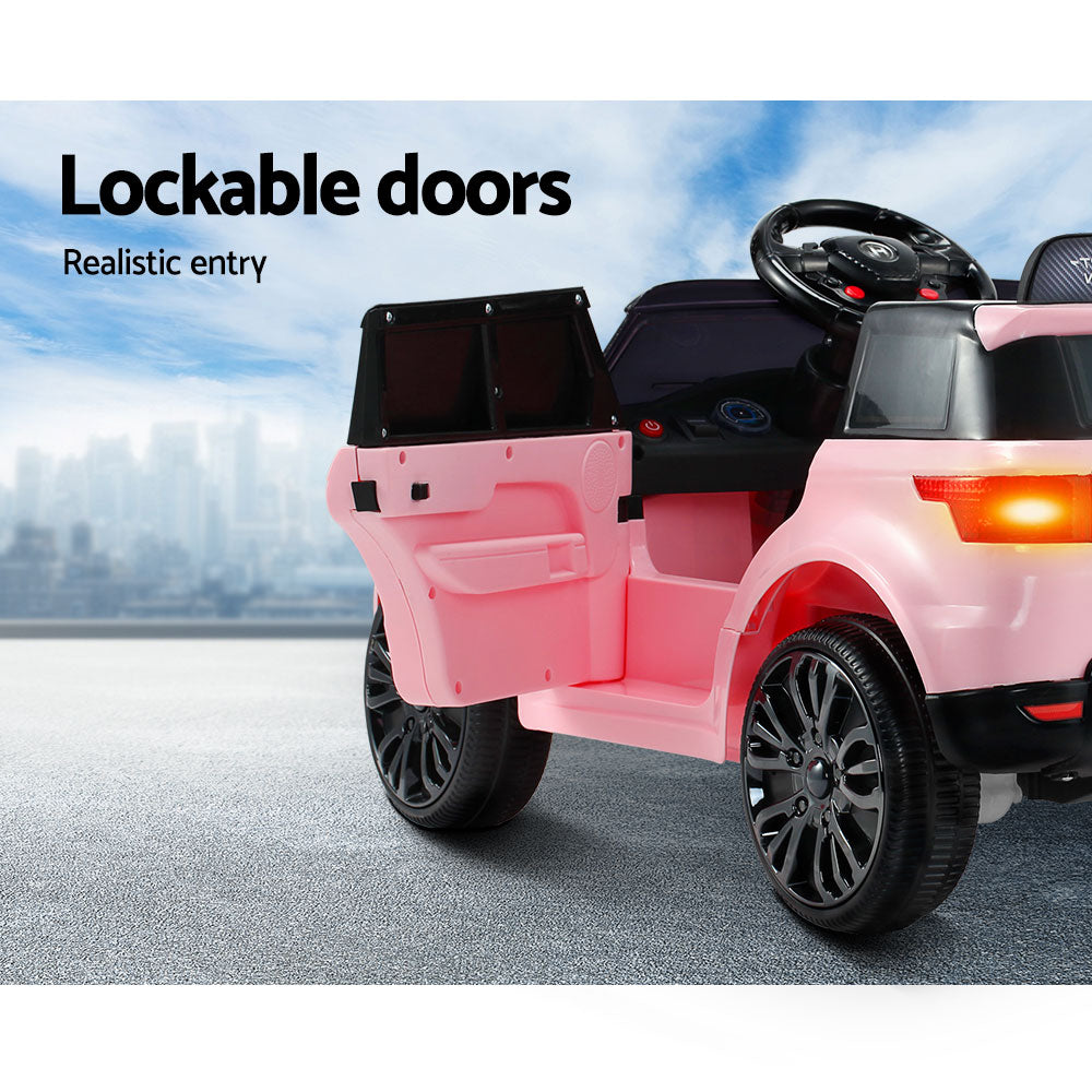 Ride On Car Range Rover 12V Pink