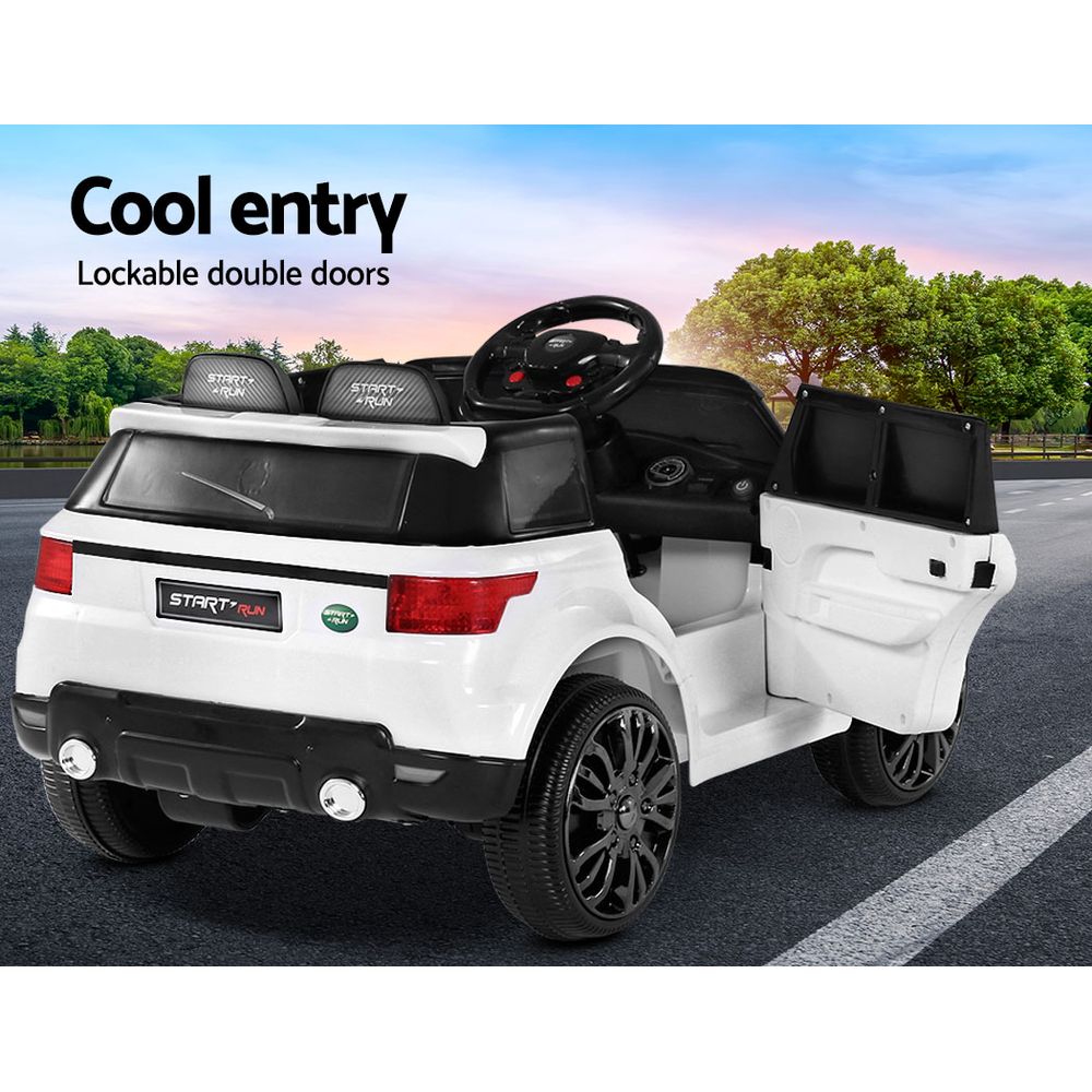 Ride On Range Rover-inspired 12V White
