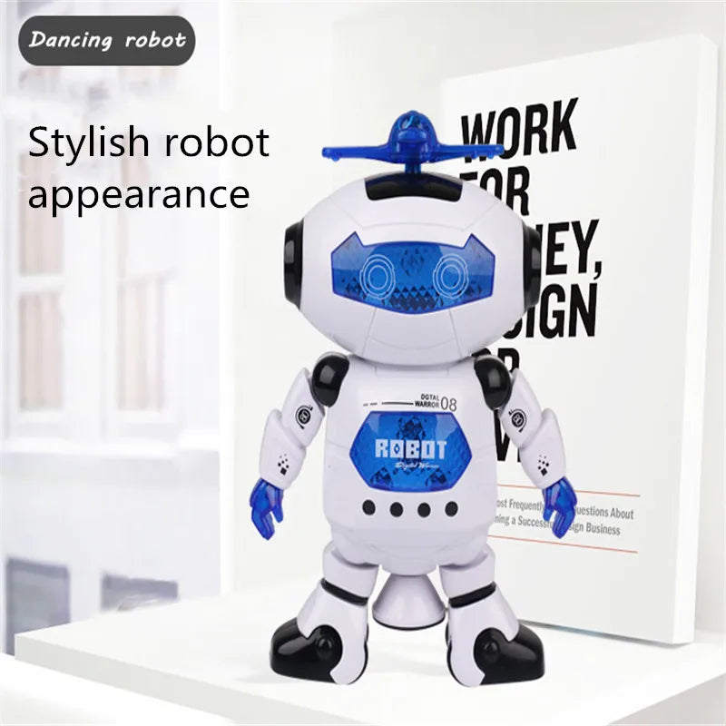 Kids Robot Rotating Dance Toys