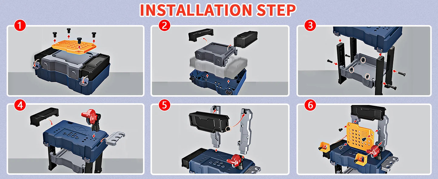 Kids Tool Bench Set