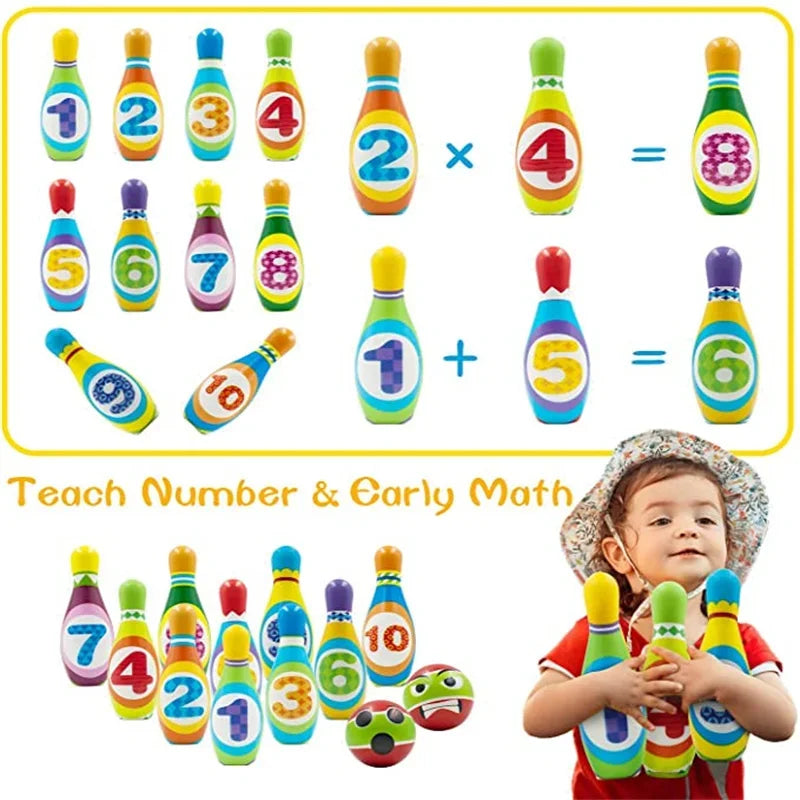 Kids Soft Bowling Set