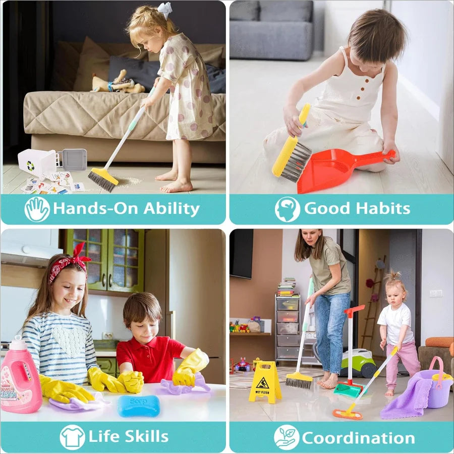 Kids Cleaning Toy Set