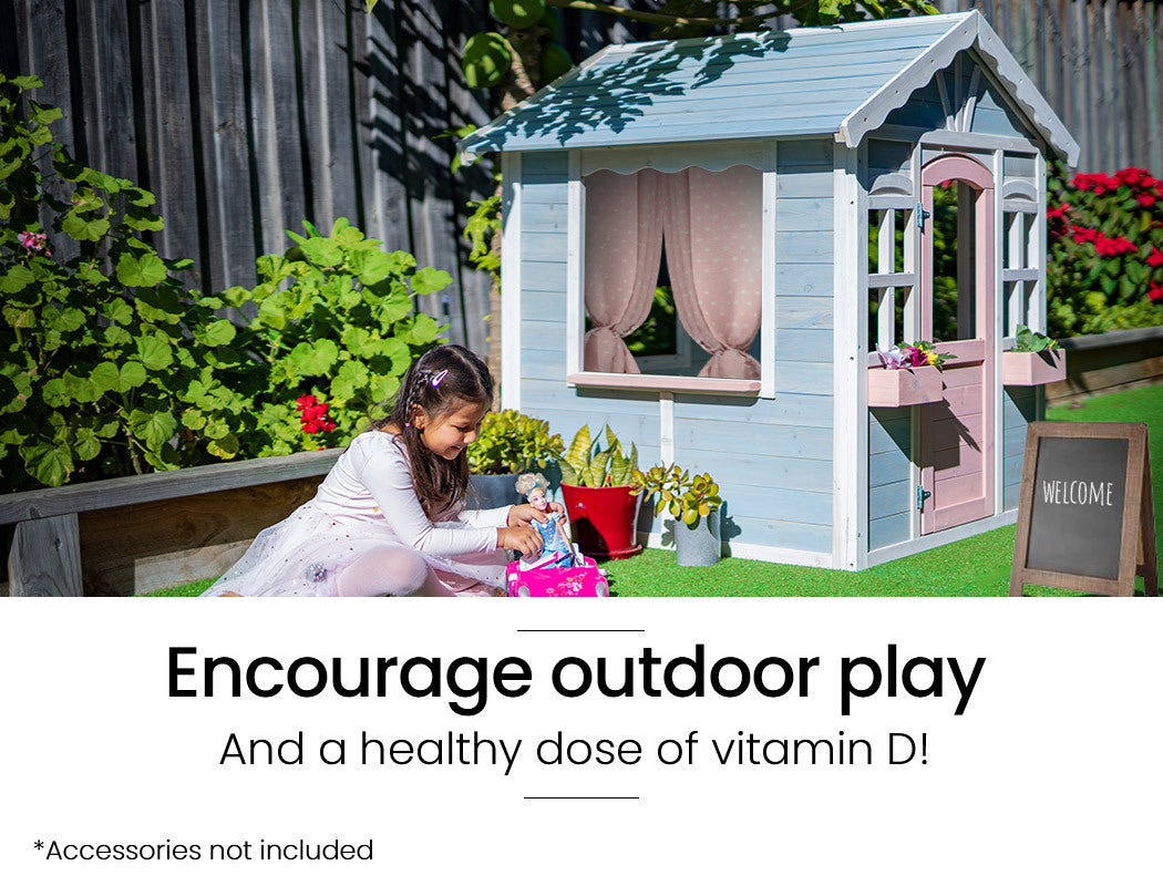Wooden Cubby Hous