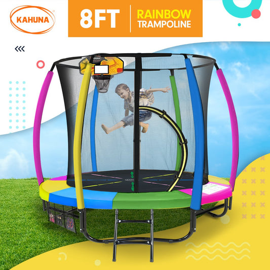 8f Orange Trampoline