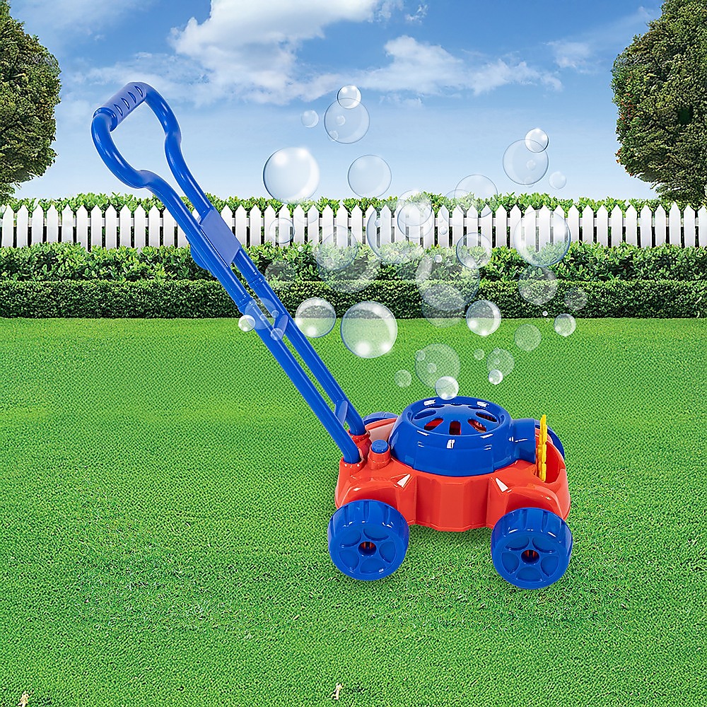 Lawnmower Bubbles Machine