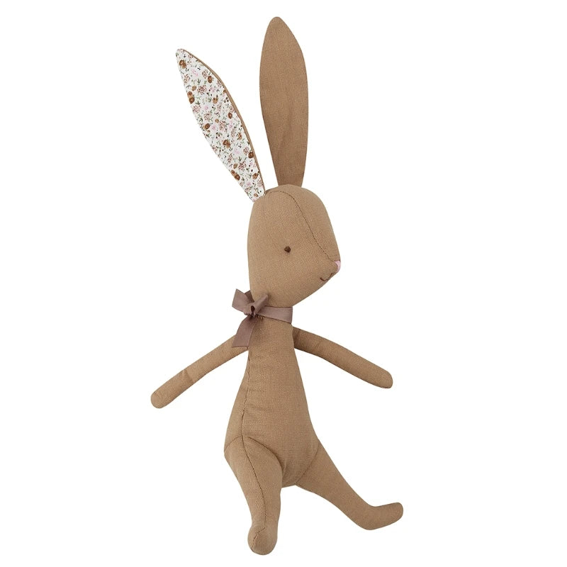 Baby Kawaii Bunny Plush Rabbit Dolls Soft Newborn Sleeping Plush Toy Baby Appease Toy Rabbit Easter Gift Stuffed Toys for Girls