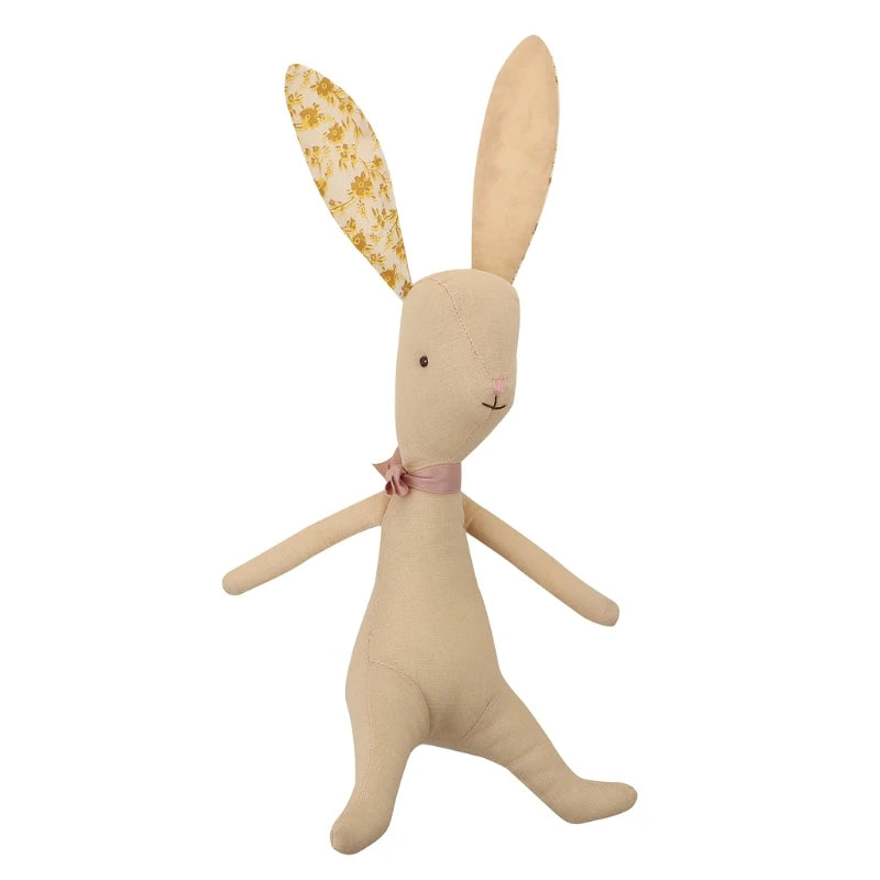 Baby Kawaii Bunny Plush Rabbit Dolls Soft Newborn Sleeping Plush Toy Baby Appease Toy Rabbit Easter Gift Stuffed Toys for Girls